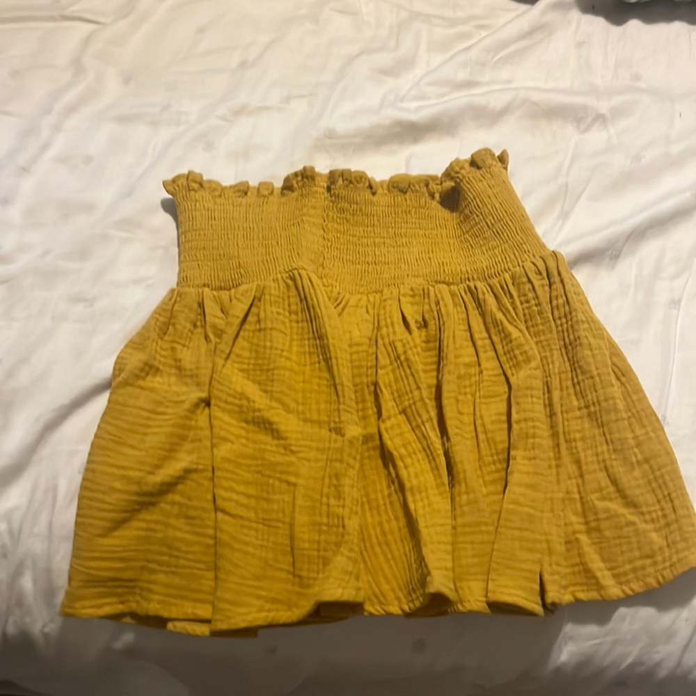 mini skirt. Worn once